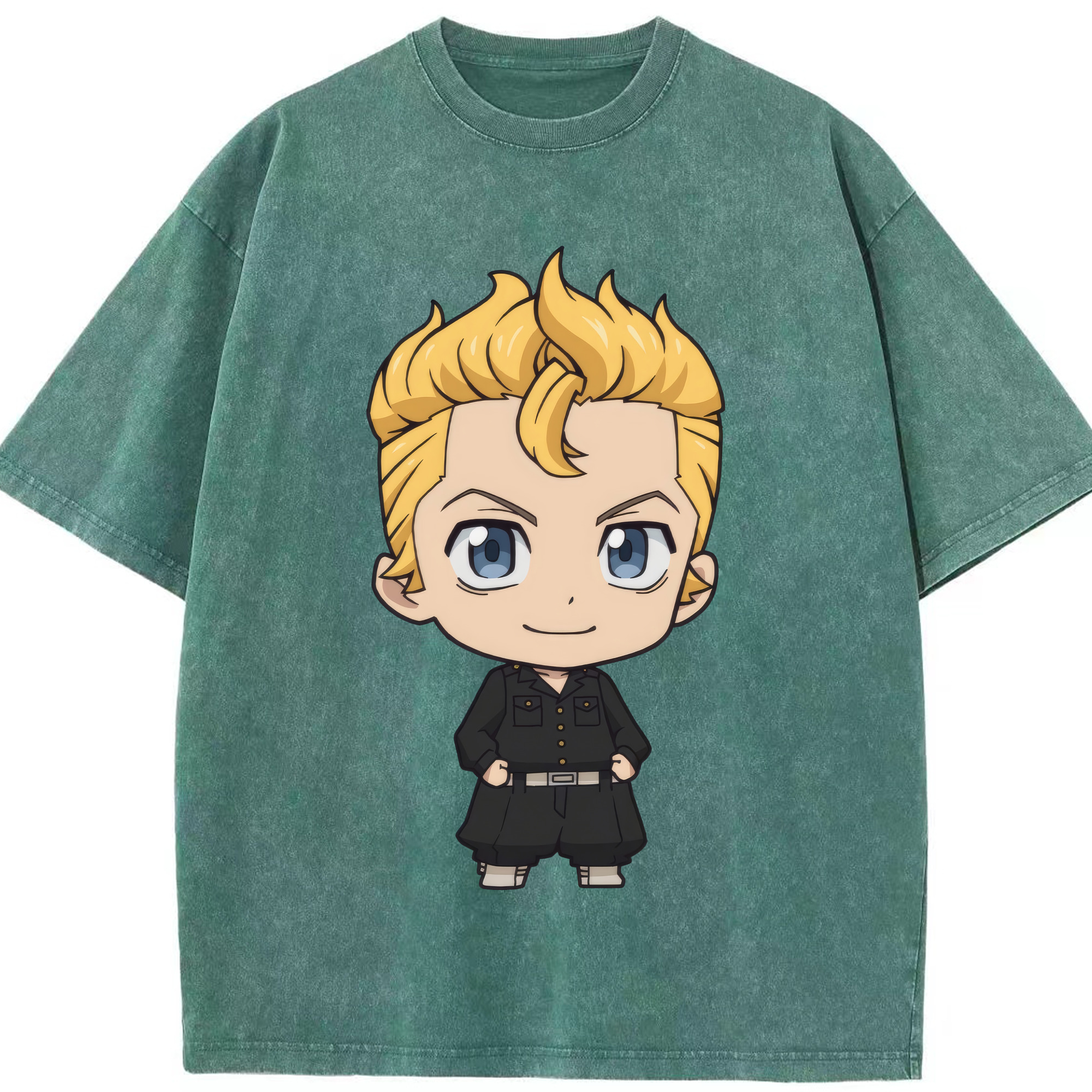 （画像用） 東京リベンジャーズ Tokyo Revengers 綿100% ヴィンテージ風 半袖Tシャツ（フロントプリント）